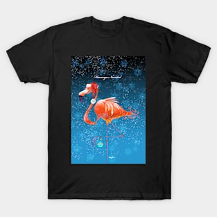 Flamingo Navidad T-Shirt